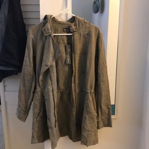 Pale army green jacket